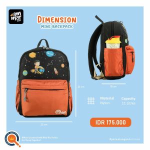 Mini Backpack Tas ransel anak TK Riko the series