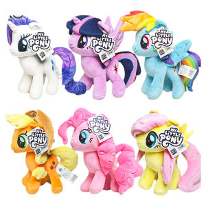 My Little Pony Pinkie Pie Plush Doll Toy Soft Polyester Fiber Stuffed Animal Collectible Figures Boys Girls Gifts