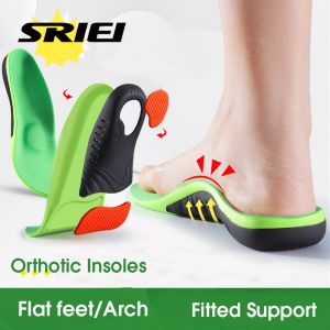 SRIEI 1 Pair High Arch Support Orthotic Insoles Orthopedic Flat Foot O/X Leg Correct Sole Pads 扁平足/足弓鞋垫