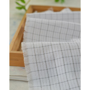 Vải Cotton DIY Thủ Công Mùa Hè Vải Cotton Vải Quần Áo Họa Tiết Kẻ Caro Vải Nỉ Micro Cho Đồ Ngủ Váy Sơ Mi