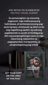 Ang Bitag ng Kahirapan ni William Ubagan l Politics l Pocketbook l Social Science