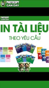 In Tài Liệu Đề Cương Giáo Trình Theo Yêu Cầu Tại Photocopy Gần Đây