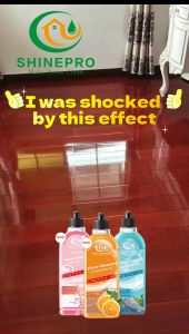 ShinePro Floor Cleaner 500ml 100% Effective Antibacterial Solution with 3 Natural Fragrances Powerful DecontaminationDirt removal Remove various stubborn stains & Gentle Floor Protection Ideal for All Cleaning Needs