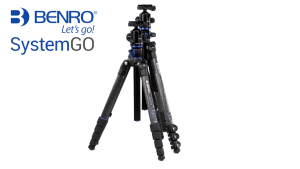 Benro Tripod GC158T J2 Carbon Fiber ขาตั้งกล้อง Monopod Top View กางราบ กลับหัว / Godox Thailand