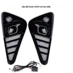 ROMADA | Đèn Chạy Ban Ngày LED Toyota Yaris Cross 2023-2024 Đèn Xi Nhan Động Màu Vàng 12V Đèn Chiếu Sáng Tự Động Ban Ngày 10W Nhựa ABS + LED