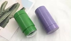 40g Empty Deodorant Containers Refillable Plastic Twist-Up Bottle DIY Natural Crystal Stick Cosmetics Tube No Leak