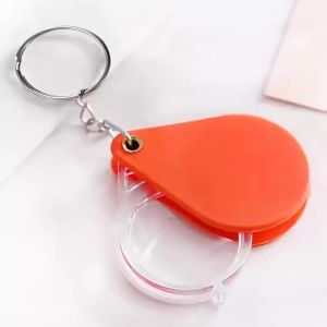 Kính Lúp Cầm Tay Độ Nét Cao Di Động Dành Cho Người Cao Tuổi Kích Thước Bỏ Túi Có Thể Gấp Gọn Dạng Móc Khóa