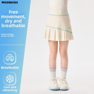 Moonkids | Cool and Quick Dry Tennis and Badminton Skirt for Girls