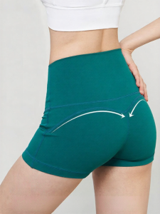 Seamless Comfort High Waist Buttocks Lifting Sport Shorts