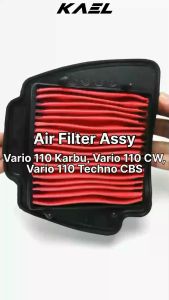 Filter Udara Honda Vario 110 Karbu-CW & Vario Techno 110 CBS-Non CBS Saringan-Air Filter