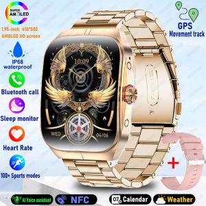 XIAOMI 1.95-inch Ultra HD Smart Watch Men Woman Bluetooth Call NFC Heart Rate Waterproof Sports Fitness Smart Watch For Android iOS