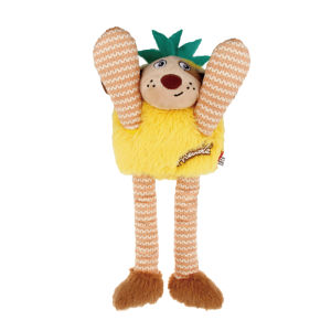 Gigwi | Squeaky Plush Dog Toy Chewable Tug Resistant Fruit Design