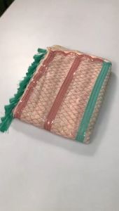 [Pre Order] Exclusive Party Wear Chiffon Saree with Sequence Embroidery Work ~ Delivery Lead Time : 10 days