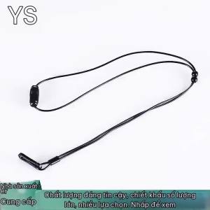 New Multipurpose Referee Whistle Rope Lanyard Black PVC Whistle Strap High Quality Long Lanyard Key Hanging RopeAcc