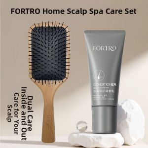 GALTISCOPIO | Massage Airbag Comb Fortro Strengthening Scalp Lotion Set