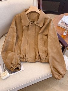 Euro-Style Chic Plus Size Womens Jacket