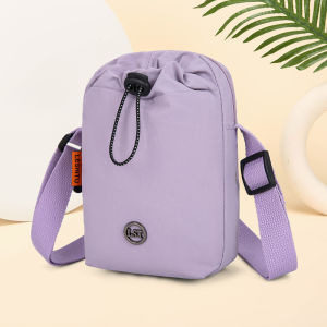 Fashionable New Womens Crossbody Phone Bag Mini Canvas Bag Water Cup Bag 2025 Summer Daily Use Nylon Strap Handbags