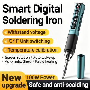 ANENG | ANENG SL108 PRO Smart Electric Soldering Iron PD 100W Adjustable Temperature 100-450℃ Fast Heating Portable Repair Tool