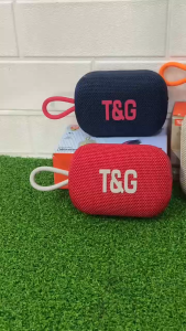 ลำโพงบลูทูธ T&G Mini พกพาง่าย เสียงดี เบสแน่น รองรับ USB/TF/FM/TWS แบต 1200mAh แดง / ดำ / น้ำเงิน / ครีม TG-472