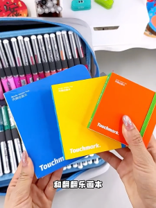 Touchmark Marker Pad Square Drawing Book 300GSM Thick Paper Sketchbook