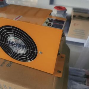 พัดลมระบายความร้อน ชุดพัดลมระบายความร้อน AH0608T-60L-AC/DC ระบายความร้อนน้ำมันไฮดรอลิค Hydraulic Oil Air / Air Cooler