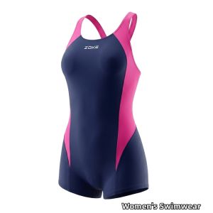 ZOKE | Belly Covering Slimming Gathering One-Piece Swimsuit
