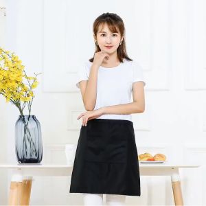 Celemek Waiters Setengah Badan Pinggang Celemek Kopi Barista Apron Half Body
