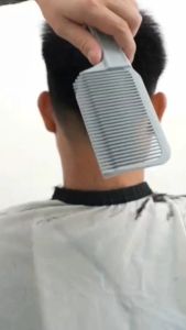Fading Comb Professional Barber Clipper Blending Flat Top Hair Cutting Comb For Men Heat Resistant Fade Brush Salon Styling Tool