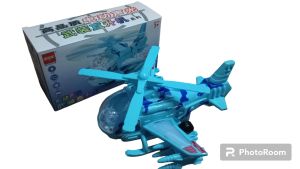 Máy bay trực thăng đồ chơi có nhạc đèn cho bé