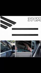 Universal Car Side Window Wiper Blade Cleaning Tool 37cm Rubber Strip Boneless Wiper for Water Mist Removal All Vehicle Models