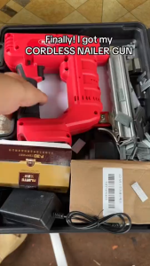 REAIM Nail gun Manual Steel Nails Gun Nail Powder Actuated Nail Gun