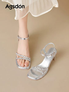 Agsdon | Women Summer New Arrival Open-Toe Thick Heel Sandals