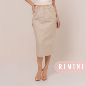RIMINI - Rok Cargo Midi Wanita Casual Size XS-XL - Ladya Skirt CC31551