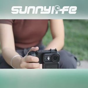 Photography Street Hand Grip Kit For DJI Osmo Nano Grip Mount Quick Release Rabbit Cage with Shutter Button Protective Frame