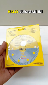 MATA GERINDA PEMOTONG KERAMIK UBIN GRANIT KOSOKU TURBO 4" DIAMOND WHEEL MATA PISAU POTONG KERAMIK