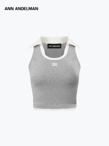 ANN ANDELMAN | Colorblock Casual Fitted Tank Top