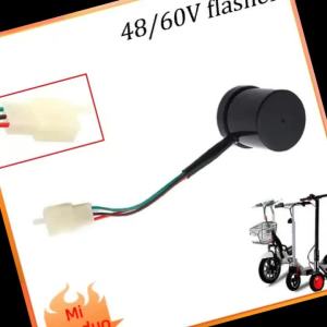 3 Wire Pin 48V 60V Led Turn Signal Plus Flasher Relay For Citycoco Electric Scooter Accessories