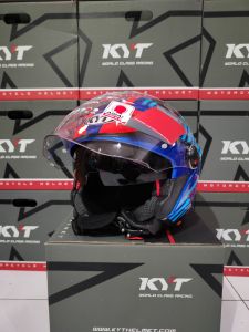 KYT DCITY COLOUR FULL MATT BLUE (ORIGINAL)