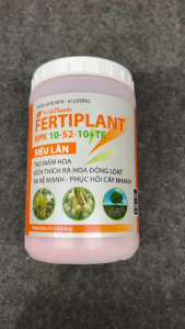 PHÂN BÓN SIÊU LÂN FERTIPLANT 10-52-10+TE – CHUYÊN DÙNG CHO CÂY SẦU RIÊNG KÍCH MẦM HOA – RA HOA ĐỒNG LOẠT – RỄ KHỎE MẠNH – PHỤC HỒI NHANH – NHẬP KHẨU TỪ ĐỨC - HỦ 500GR