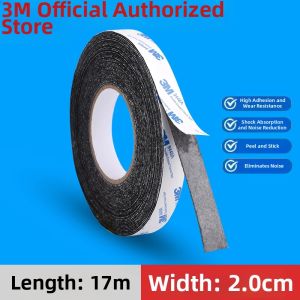3M | Strong Adhesive Flocking Cloth Single Sided Tape Dustproof Sealant Noise Elimination