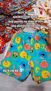 BARGAIN SALE-(6PCS) Cute Cotton-Spandex Short for Boys kids Random color and Prints
