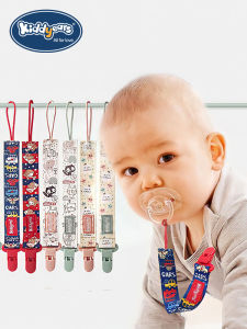 เชือกตุ๊กตานมดูดสำหรับเด็ก กิ๊บติดเชือกนมดูดแบบป้องกันการหล่น ชิ้นส่วนที่ระบายความร้อนของฟัน เครื่องมือสัมผัสสำหรับเด็กอายุ 2-3 ปี