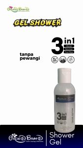 Sabun Multi Fungsi Untuk Traveling 3 Botol Sabun 3 in 1 - Sabun Mandi Cair - Shampoo - Sabun Detergen Kemasan Fliptop Bottle 60ml