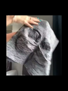 หนาสไตล์ อวสูงหน้า  กางเกงออกกําลังกาย กางเกงขาสั้นผู้หญิงผ เหมาะกับการเล่นโยคะ