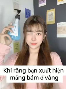 Kem đánh răng HUNMUI - Kem đánh răng dạng gel lỏng thơm vệ sinh răng miệng không hôi miệng