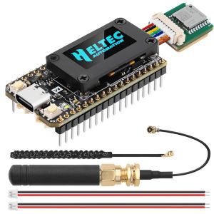 diymore | Heltec V4 OLED Solar Powered LoRa 32 Dev-Board ESP32-S3 SX1262 WiFi Bluetooth Với PSRAM 16MB Cho Các Dự Án Arduino IoT
