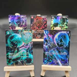 Bandai | ONE PIECE Collection Cards OP12 SP Kuzan Ace Roronoa Zoro DIY High Quality hot stamping Self Made Game Anime Cards Gift Toy