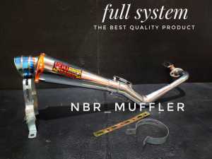 Knalpot Racing KOU MAHACHAI Bluemoon /ALL BEAT/ALL SCOOPY/ALL MIO/ALL VARIO/FINO/X-RIDE/GENIO/SPACY/NEX/XEON/GEAR
