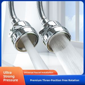 Kitchen Faucet Extender Spray Head Water Filter Bubble Maker Shower Saving Device Anti-Splash Household Water Purifier