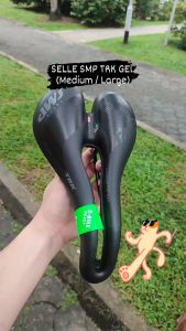 Selle SMP TRK Gel Bicycle Saddle | Trifold 3Sixty Pikes Most Comfortable Gel Saddle